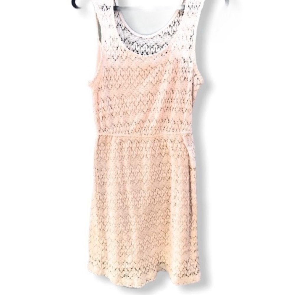 Pins & Needles Anthropologie Ivory Lace Dress